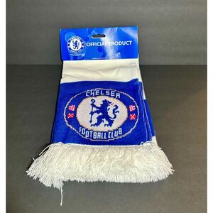 Chelsea FC Official Licensed Scarf Football Soccer Blue White New w/ Tags EPL